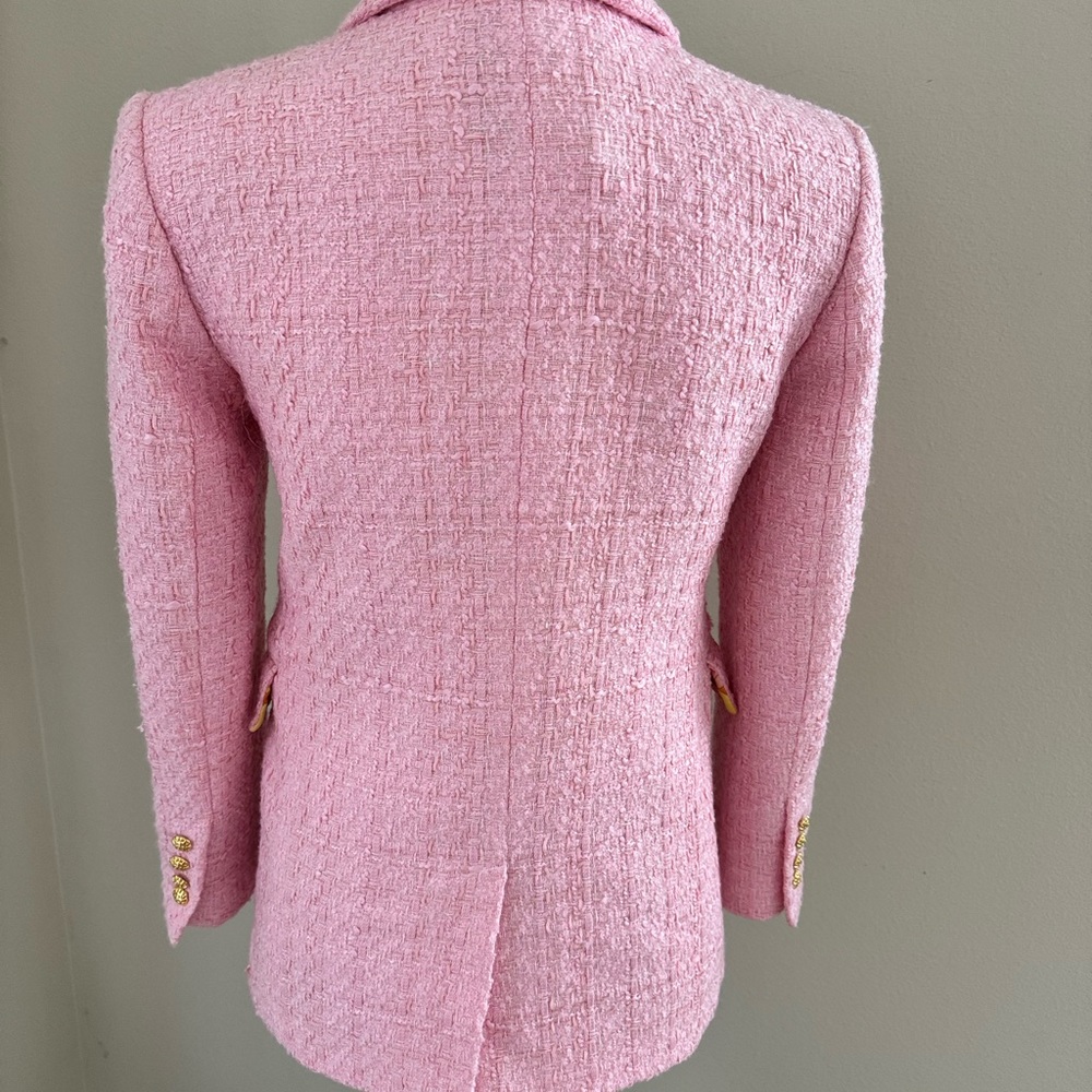 Tweed Pink blazer Zara - Picture 2 of 9